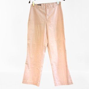 Lands' End Pink Blush Chino Pants Straight Leg 8